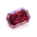 0.22carat, Fancy Pure Red, Emerald, SI1
