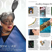 Vogue Magazine UK - Jewelry Designer Profile 