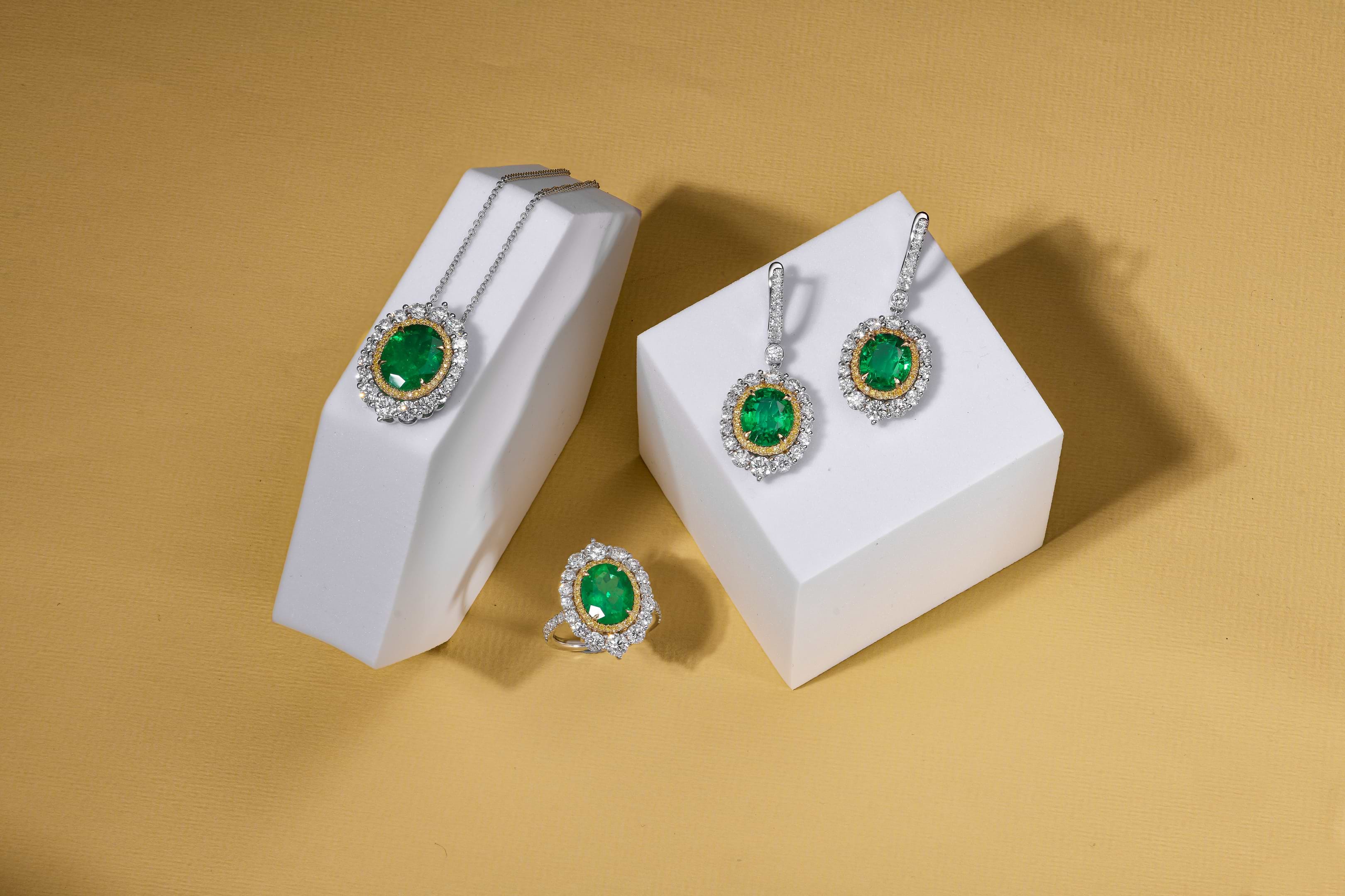 Rosie's Bloom Emerald Collection