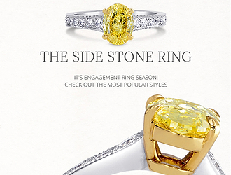 Engagement ring setting styles